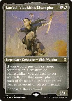 1x Lae'zel, Vlaakith's Champion (Etched Foil) - NM - See Pic for Set - Image 1
