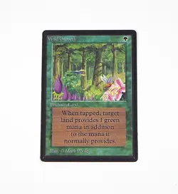 Magic The Gathering MTG Wild Growth - Image 1