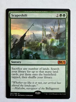 1x Scapeshift - Core Set 2019 (M19) - MTG - Image 1
