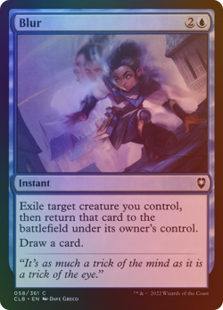 Blur - CLB #58 | FOIL | NM | MTG - Image 1