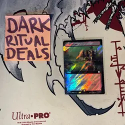 Ferrous Lake - Duskmourn (DUS) - Rare - Surge Foil - Extended Art - MTG Singles - Image 1