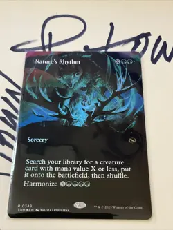 Nature's Rhythm (Borderless) Tarkir: Dragonstorm Foil - Image 2