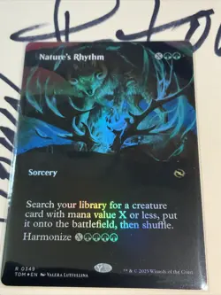 Nature's Rhythm (Borderless) Tarkir: Dragonstorm Foil - Image 4