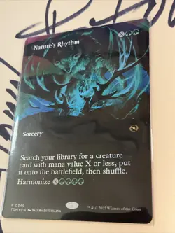 Nature's Rhythm (Borderless) Tarkir: Dragonstorm Foil - Image 5