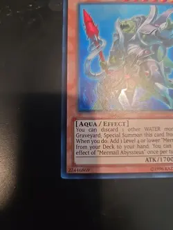 CBLZ-EN083 Mermail Abyssteus Ultra Rare UNL Edition NM Yugioh - Image 2