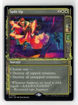 MtG DSK Split Up #304 Showcase Non-Foil - Image 1