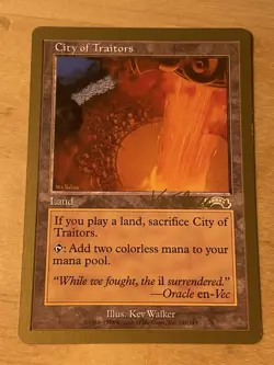 City of Traitors - MTG World Championship Decks 1999 - LP - Image 1