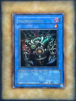 Yugioh Relinquished SDP-001 Ultra Rare LP - Image 1