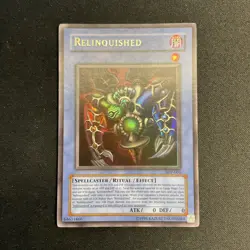 Yugioh Relinquished SDP-001 Ultra Rare LP - Image 1