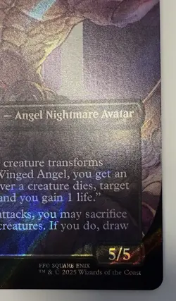 Sephiroth M0527 (FFVII) - Borderless Surge Foil - Unplayed - MTG - Image 5