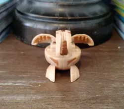 Bakugan B1 Subterra Dragonoid 370G Tan Battle Brawlers Rare - Image 2