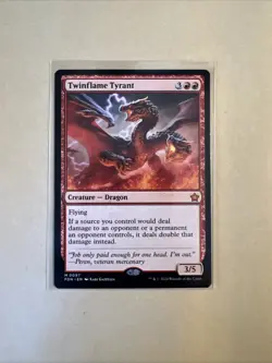 MTG Twinflame Tyrant FDN 0097 M NM Regular - Image 2