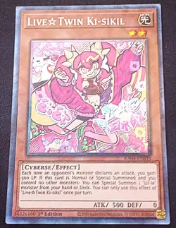 YuGiOh! Live Twin Ki-sikil RA04-EN035 Collector's Rare - Near Mint - Image 1