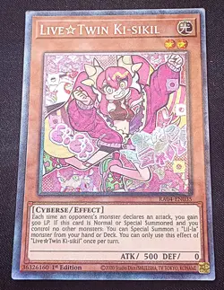 YuGiOh! Live Twin Ki-sikil RA04-EN035 Collector's Rare - Near Mint - Image 2