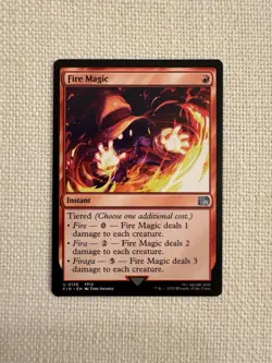 Fire Magic U0136 Final Fantasy MTG Magic the Gathering NM - Image 1