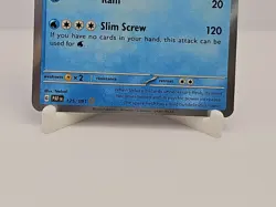 Veluza 125/091 Pokemon TCG Paldean Fates Holo Baby Shiny Rare Card NM Condition - Image 3