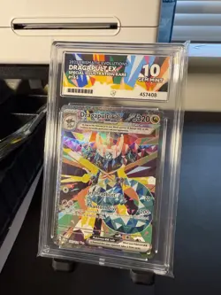 Pokemon Dragapult EX Prismatic Evolutions SIR 165/131 ACE 10 GEM MINT - Image 1