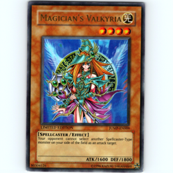 Yugioh Magician’s Valkyria JUMP-EN009 Ultra Rare Limited Edition LP - Image 1
