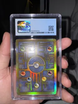 Pokemon 2000 Movie Promo Ancient Mew Cgc NM-MT+ 8.5 Full Holo - Image 3
