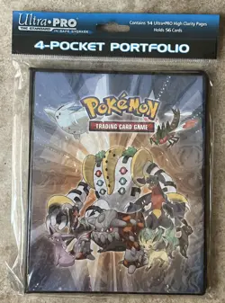 Pokemon Regigigas & Friends TCG Ultra Pro Binder 4 Pocket Portfolio Brand New - Image 1