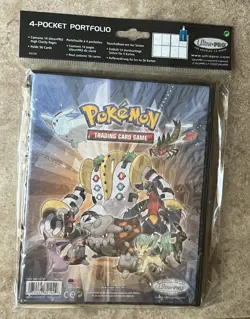 Pokemon Regigigas & Friends TCG Ultra Pro Binder 4 Pocket Portfolio Brand New - Image 2
