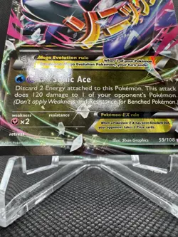 💫 2015 Pokemon TCG - M Latios EX - 59/108 - Roaring Skies - Ultra Rare - NM - Image 5