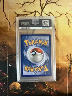2009 POKEMON PLATINUM RISING RIVALS #103 ALAKAZAM 4 LV.X-HOLO PSA 8 - Image 2