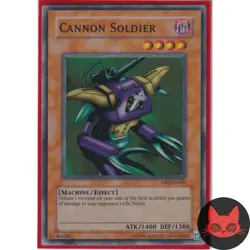 Yugioh Cannon Soldier DB2-EN061 Super Rare NM - Image 1