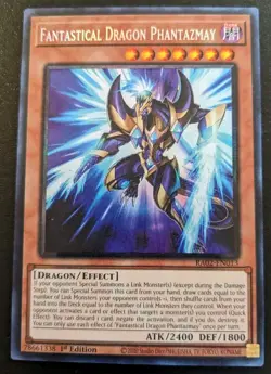 Fantastical Dragon Phantazmay RA02-EN013 1st E Prismatic Collector's Rare YuGiOh - Image 1