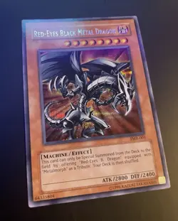 Yu-Gi-Oh! Red Eyes Black Metal Dragon FMR-001 - Image 2