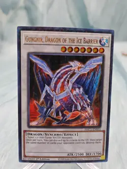 Yugioh Gungnir, Dragon of the Ice Barrier HAC1-EN053 Duel Terminal - LP - Image 1