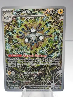 Pokemon Card TCG - Magneton SVP 159 Black Star Promo Surging Sparks - #19 - Image 1