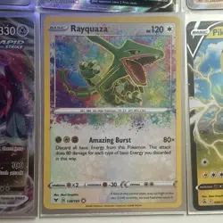 Pokemon Card Lot Rayquaza Pikachu Marnie Eevee Skyla & More - Image 4