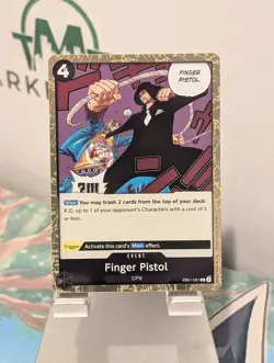 Finger Pistol EB01-051 One Piece Card Game Extra Booster: Memorial Collection NM - Image 1