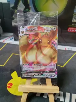 Eevee VMAX SWSH087 - Black Star Promo - Ultra Rare Holo Pokemon Card Sealed - Image 1