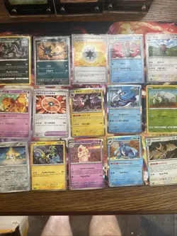 Pokemon Card Collection Lot 2015-2024 Holo/Reverse Holo 45 Cards - Image 1
