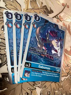 Digimon Card Game Playset - BT17-019 R Gabumon Secret Crisis - Image 2