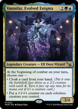 Vannifar, Evolved Enigma - Murders at Karlov Manor - MTG - NM - Regular Mythic - Image 1