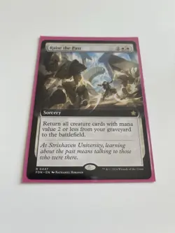 MTG Raise the Past 0447 | Extended Art Rare | Foundations - Image 1