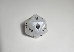 Magic The Gathering - Final Fantasy - Bundle Spindown White D20 Dice - Moogle - Image 2