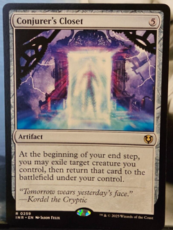 Conjurer's Closet Innistrad Remastered Magic the Gathering MtG NM Rare - Image 1