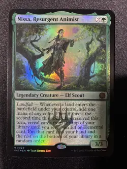 MTG - Nissa, Resurgent Animist March of the Machine: The Aftermath FOIL - Image 1