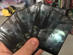 MTG - Edge Of Eternities - Lot of 22 - Galaxy Foil Regular Foil Non Foil Lands - Image 3