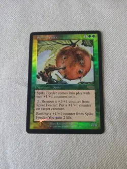 Spike Feeder FOIL FNM DCI Promo LP Green Creature MTG - Image 1