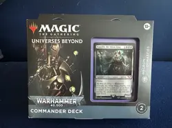Magic the Gathering Universes Beyond Warhammer 40k Necron Dynasties New In Box - Image 1