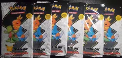 Lot Of 6 First Partner Pack Pokemon Train On TCG 25th Anniversary Factory Sealed - Image 1