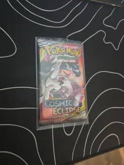 Pokemon NEW! Sun & Moon Cosmic Eclipse Booster Pack Tag Team Sealed - Image 1