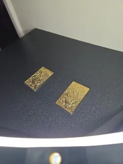 Pokemon 1999 Burger King Gold Plated Card- Charizard And Jigglypuff - Image 2