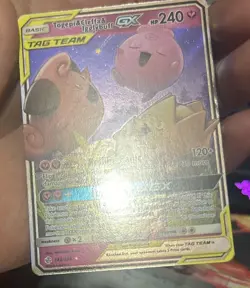 Pokemon Togepi & Cleffa & Igglybuff GX 143/236 Cosmic Eclipse English Tag Team - Image 4