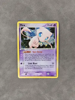 Pokemon TCG Mew 10/92 Holo Rare - EX Legend Maker 2006 - NM - Image 1